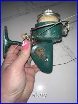 Vintage Penn Spin-fisher No. 712 Spinning Reel Made In USA Light Tackle With Box