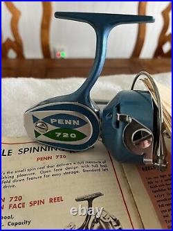 Vintage Penn Spinfisher 720/722 First Year Late 69/70, One Year Only