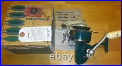 Vintage Penn Spinfsher 700 Greenie Spinning Fishing Reel 701 Box Saltwater Don