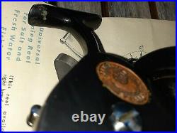 Vintage Penn Spinfsher 710 Black Spinning Fishing Reel Rare Saltwater Used. Don