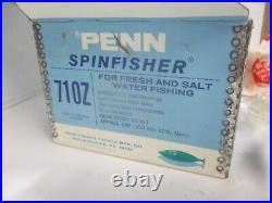 Vintage Penn Spinning Reel 710Z Spinfisher, Made In U. S. A
