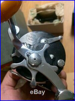 Vintage Penn Squidder 140 Fishing Reel With Extra Spool Original Box