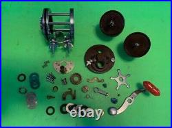 Vintage Penn Squidder Jr. No. 146 Fishing Reel With Original Box+2 Extra Spools