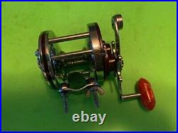 Vintage Penn Squidder Jr. No. 146 Fishing Reel With Original Box+2 Extra Spools