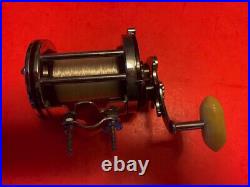 Vintage Penn Squidder No. 140 Fishing Reel With Box, Extra Spool, Wrench + More