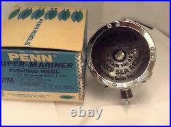Vintage Penn Super Mariner 49M Deep Sea Reel with Original Box