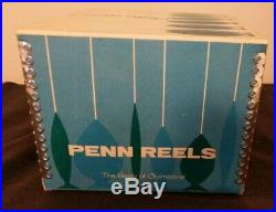 Vintage Penn Super-Mariner Fishing Reel 49M New in Box with Copper Line Nice