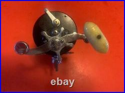 Vintage Penn Surfmaster No. 200m Fishing Reel With Blue & White Vintage Box