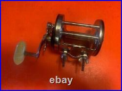 Vintage Penn Surfmaster No. 200m Fishing Reel With Blue & White Vintage Box