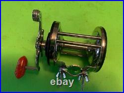 Vintage Penn Surfmaster No. 250 Fishing Reel Steel Gears And Guts Minty