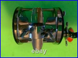 Vintage Penn Surfmaster No. 250 Fishing Reel Steel Gears And Guts Minty