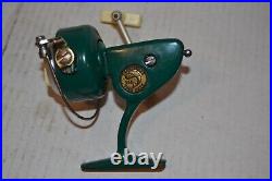 Vintage Penn Ultrasport 714 Green Spinning Reel Made in the USA Excellent