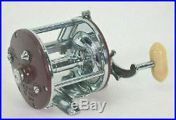 Vintage Very Good PENN PEER NO. 209 Burgundy, Fishing Reel Deep Sea