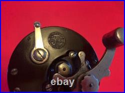Vintage Very Rare Penn Long Beach 65 Conventional Fishing Reel Circa 1930s L@@k