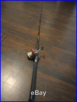 Vintage Western-Hoegee CO. Fishing Rod With PENN Jigmaster 500 S Reel