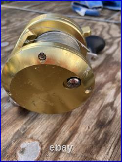 Vintage big game fishing reels saltwater. All Sold As A Lot. Will Not Breakout