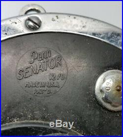 Vintage c1950's Penn Senator 12/0 Big Game Saltwater Fishing Reel U. S. A. (Good)