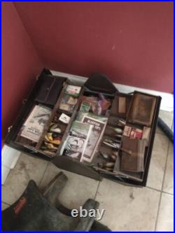 Vintage fishing reel, 1955 green monifil. Super rare