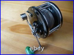 Vintage fishing reel Penn 149 engraved, Super Nice collect reels lures