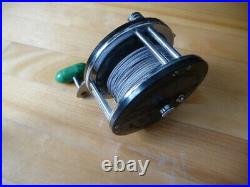 Vintage fishing reel Penn 149 engraved, Super Nice collect reels lures