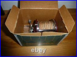 Vintage fishing reel Penn 209M Very Nice shape, Box, tool, braketcollect reels