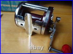 Vintage fishing reel Penn Jigmaster 500, Stunning Display Condition, box papers