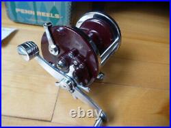 Vintage fishing reel Penn Jigmaster 500, Stunning Display Condition, box papers