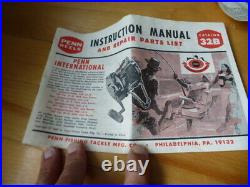 Vintage fishing reel Penn Jigmaster 500, Stunning Display Condition, box papers