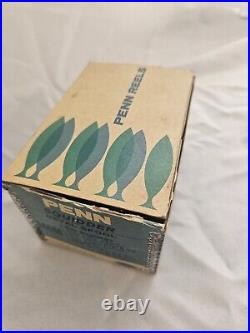 Vtg 1976 Nos Penn Squidder 140 Fishing Reel Original Box Acessories