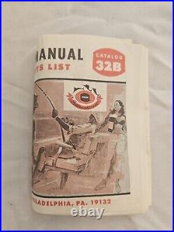 Vtg 1976 Nos Penn Squidder 140 Fishing Reel Original Box Acessories