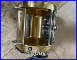 Vtg 1980's PENN International 50W Big Game Saltwater Fishing Reel with original
