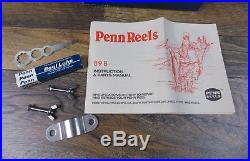 Vtg 1989 Penn 114H Special Senator 6/0 High Speed Big Game Fishing Reel With Box