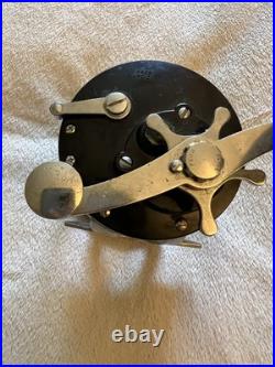 Vtg PENN LONG BEACH 60 BAITCAST Fish Fishing Reel Offshore Left Handed EUC