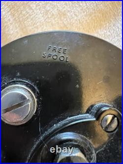 Vtg PENN LONG BEACH 60 BAITCAST Fish Fishing Reel Offshore Left Handed EUC