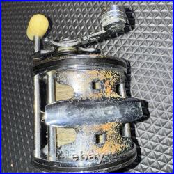 Vtg PENN SENATOR Fishing Reel 4/0 (30-113) Bakelite Handle Big Game Fish