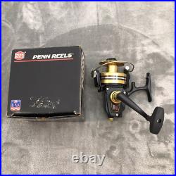Vtg Penn 7500 SS Spinning Reel with Box and Paperwork Saltwater Made in the USA