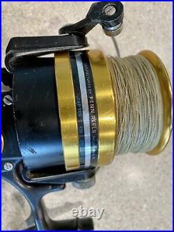 Vtg Penn 9500ss Fishing Large Spinning Reel Saltwater Made In USA Fast Ship! EUC