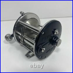 Vtg Penn No. 209 Level Wind Fishing Reel Conventional Cleaned Lubed Made In USA